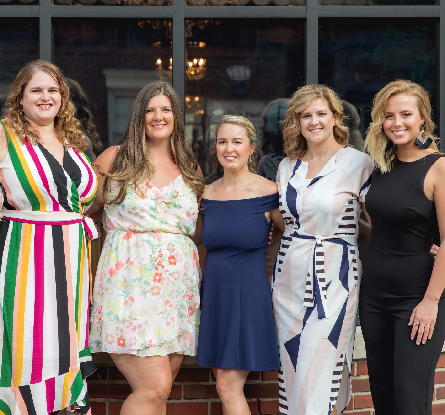 Julia Ritchie, Betsy Lowe, Lyndsey Calico, Lori Gambrel